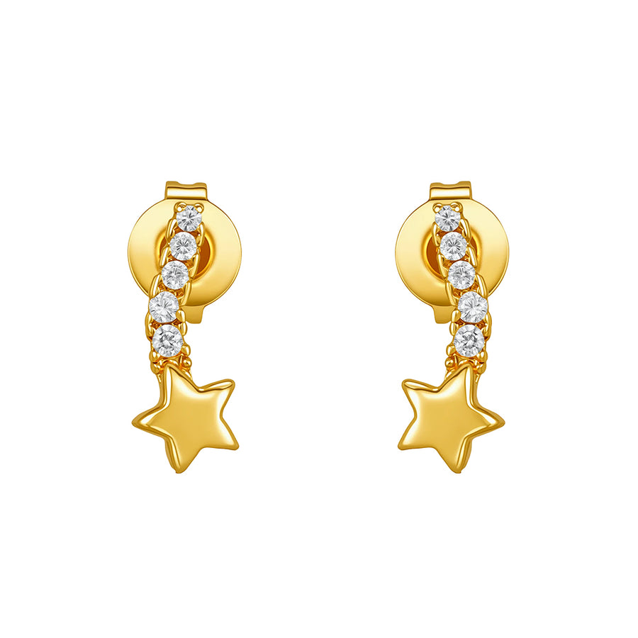 The Pink Box Shooting Star Earrings