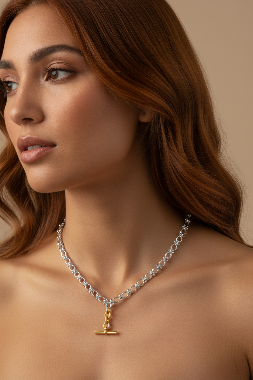Nevaeh Mixed Tones Necklace