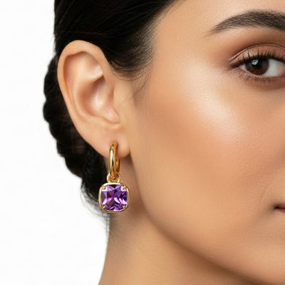 Adalynn Amethyst Earrings