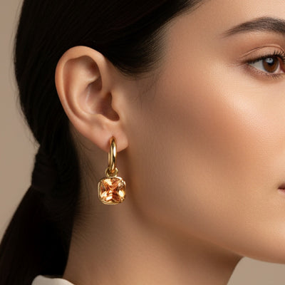 Adalynn Champagne Earrings