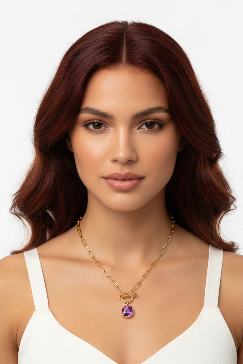 Adalynn Amethyst Necklace