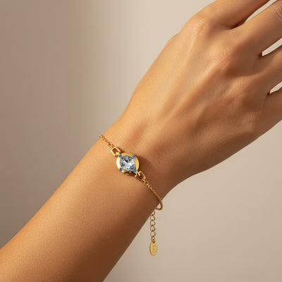 Lydia Light Sapphire Bracelet
