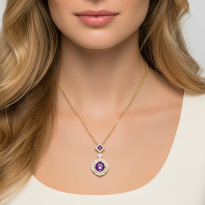 Juliette Amethyst Pendant