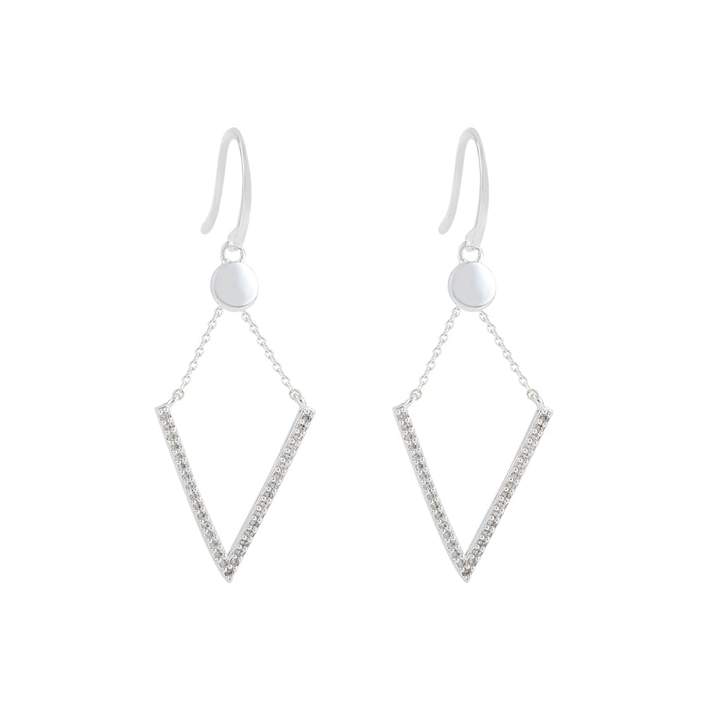 V Shaped Earrings