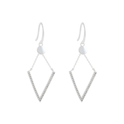 V Shaped Earrings