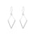 V Shaped Earrings