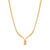 Zora Dark Champagne Necklace