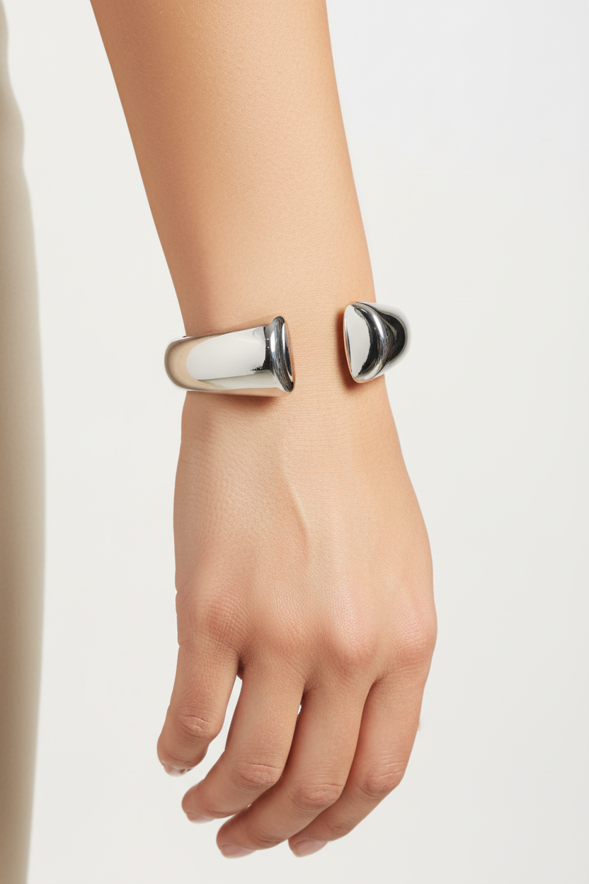 Odette Silver Bangle