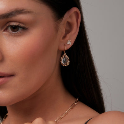 Adeline Clear Crystal Earrings