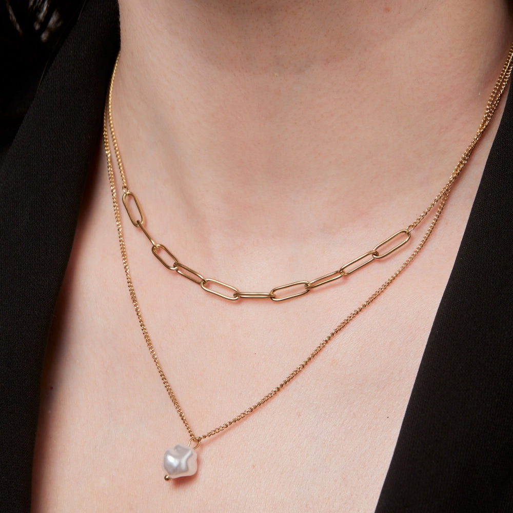 Freshwater Pearl Layered Necklace