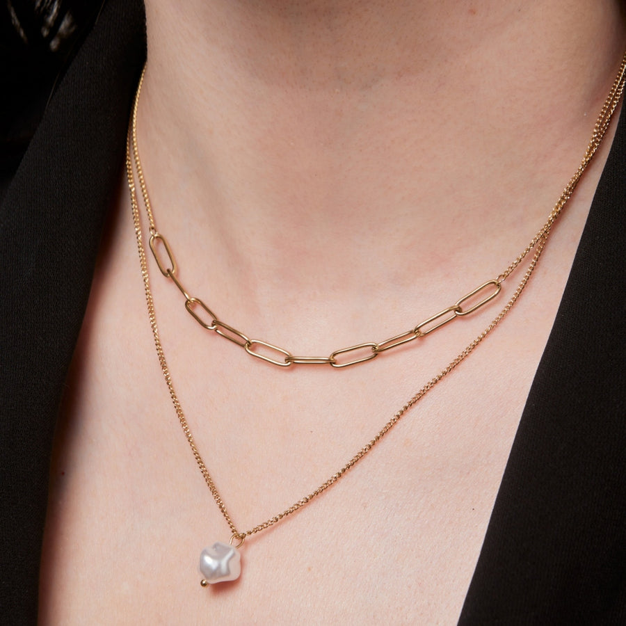 Freshwater Pearl Layered Necklace
