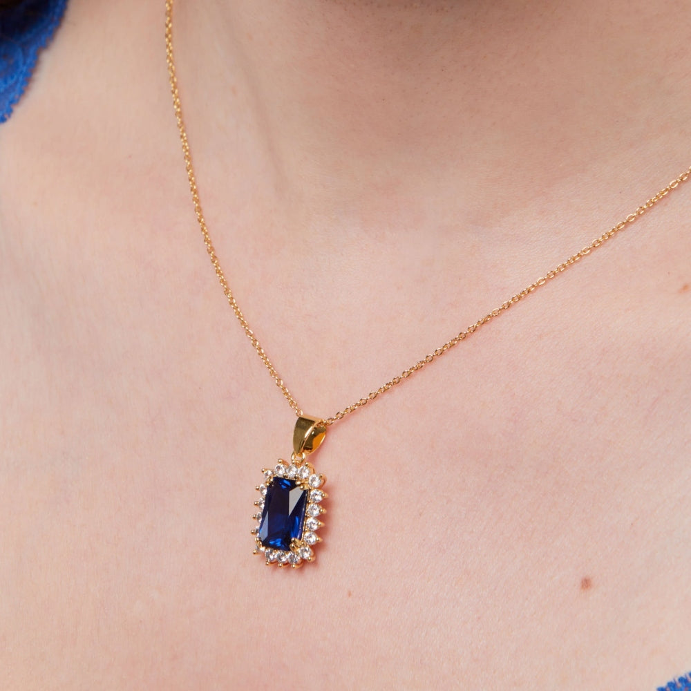 Classic Sapphire Pendant