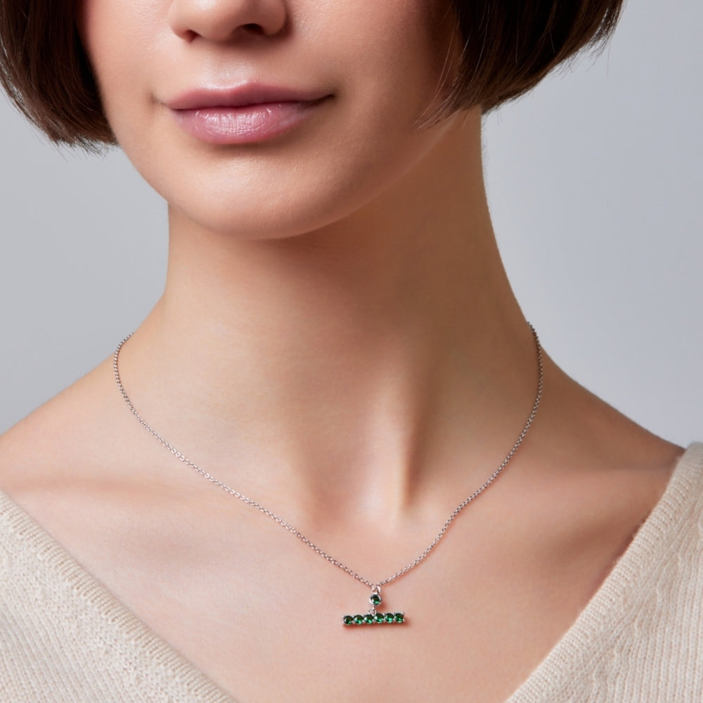 Emerald Rhodium T-Bar