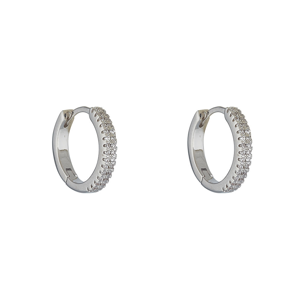 Nevaeh Rhodium Earrings