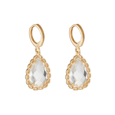 Adeline Clear Crystal Earrings