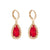 Adeline Ruby Earrings