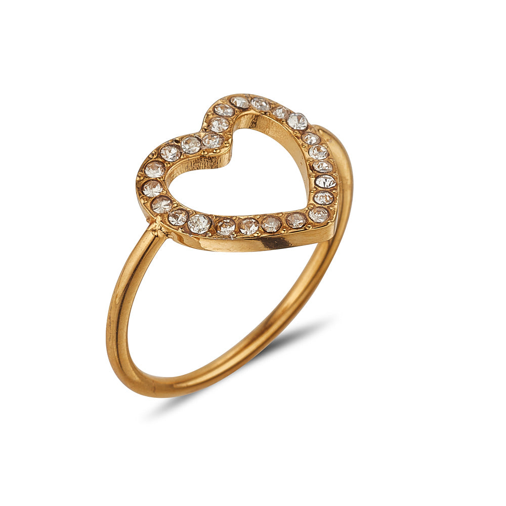 Open Heart Ring #7
