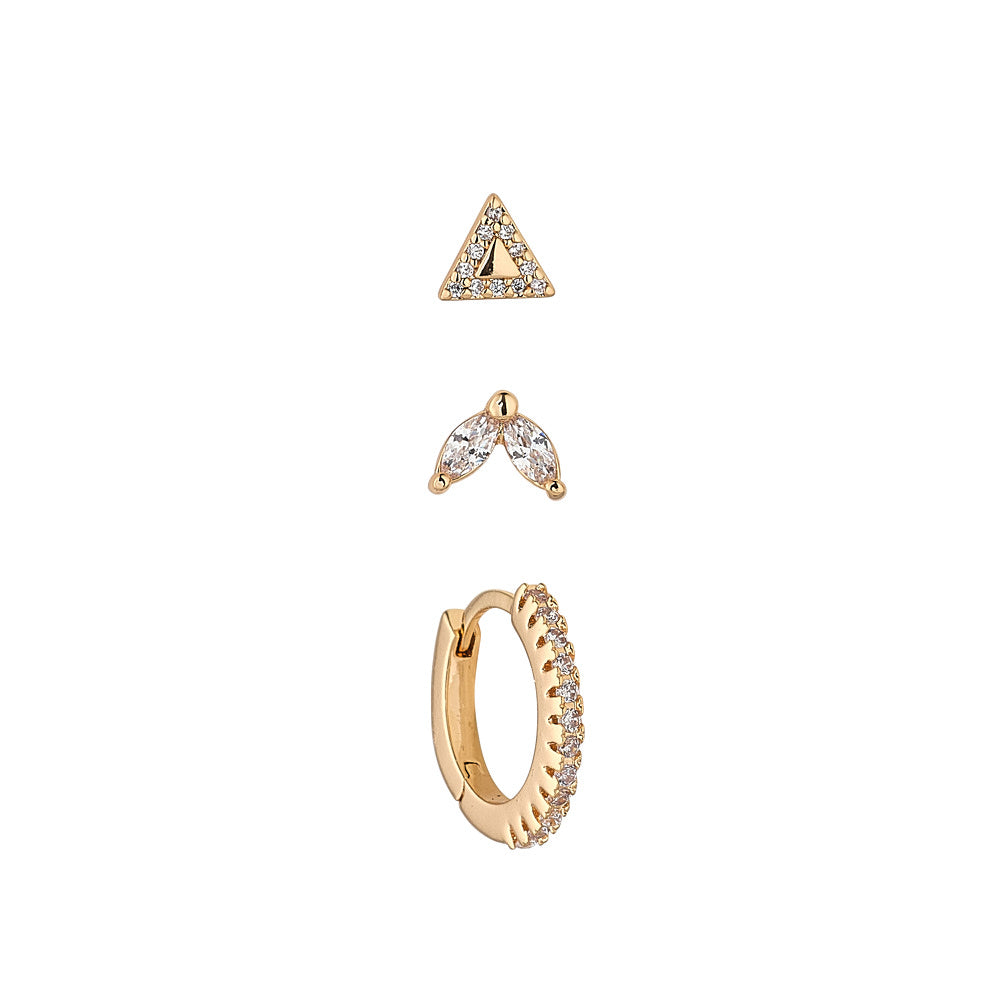 Gianna Gold Earring Set
