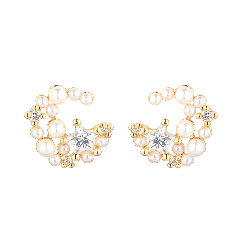 Stella Faux Pearl Earrings