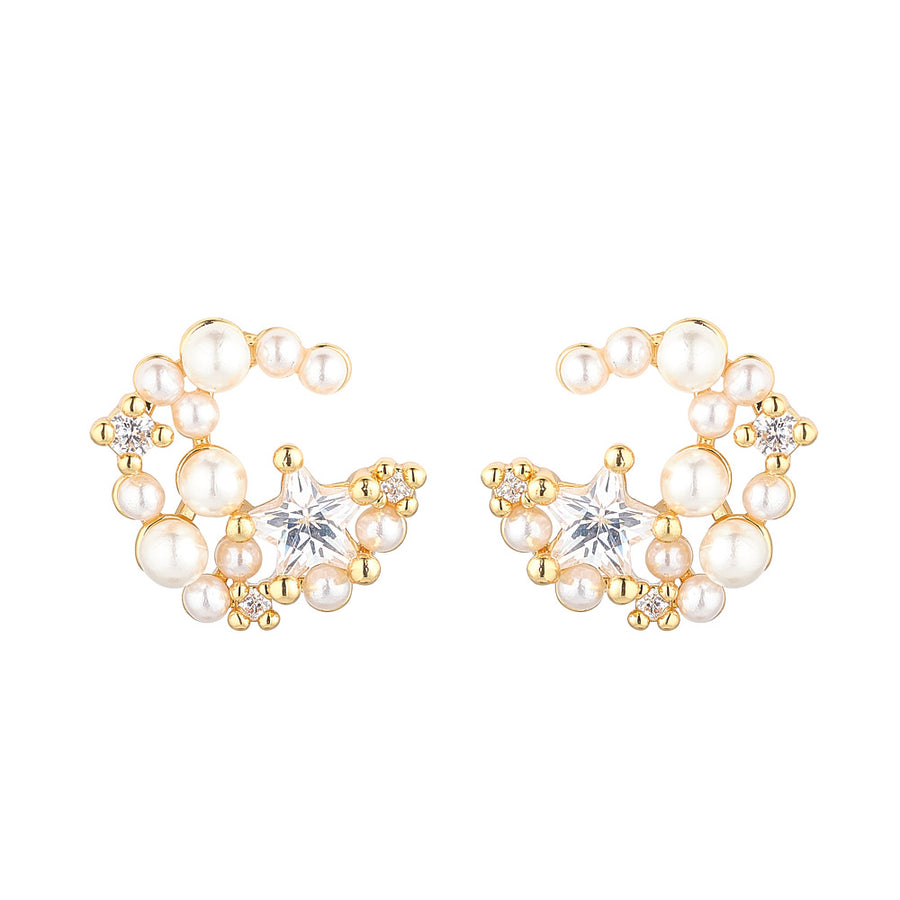 Stella Faux Pearl Earrings