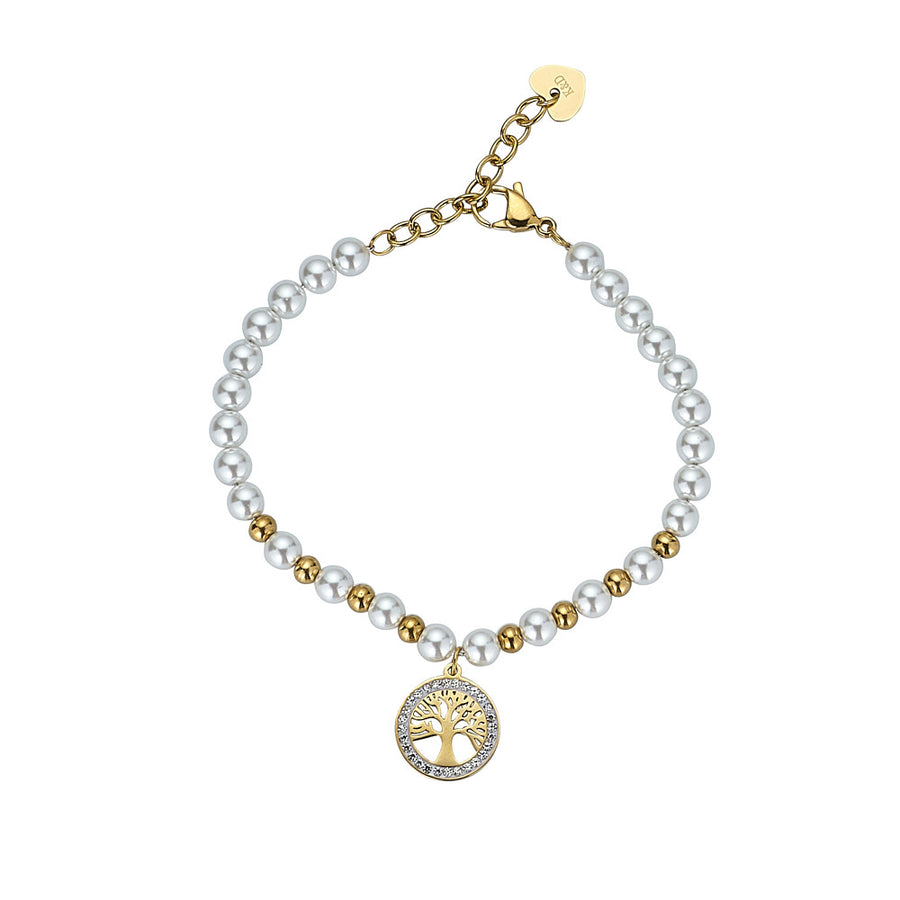 Tree of Life Pearl Bracelet