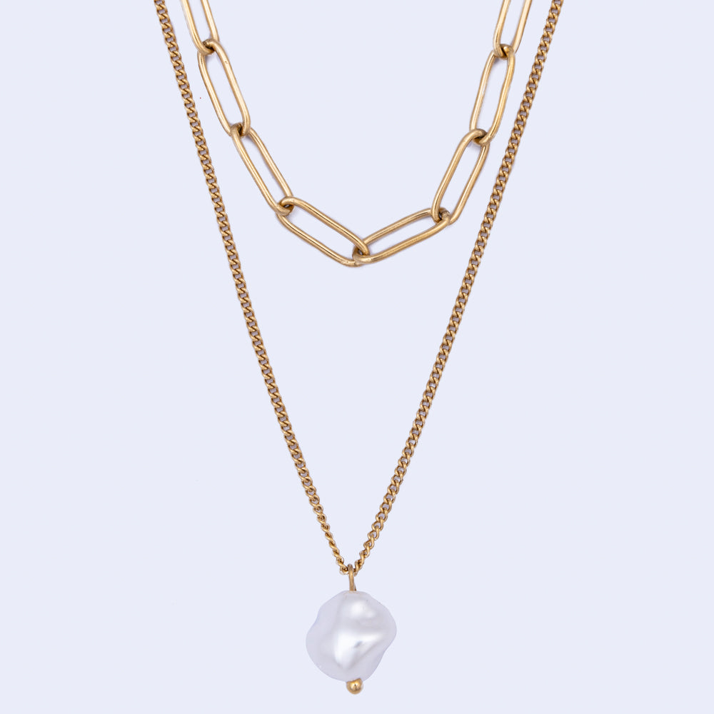 Freshwater Pearl Layered Necklace