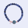 Blue Sodalite Semi Precious Stones Bracelet