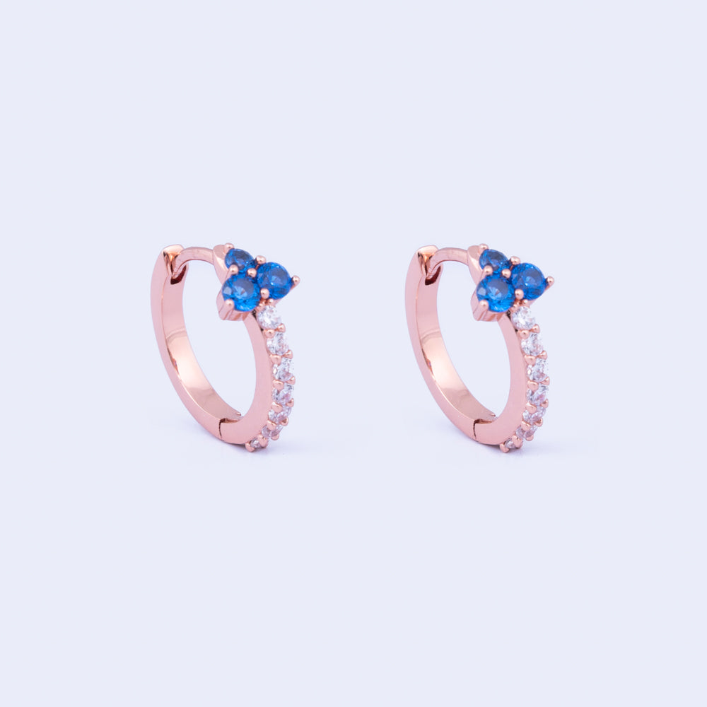 Sapphire Huggies Earrings
