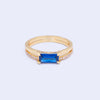 Sapphire Baguette Ring #7