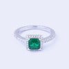 Classic Emerald Ring #7