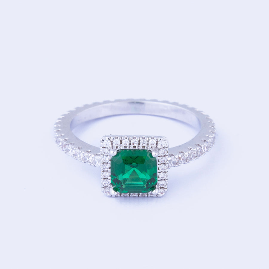 Classic Emerald Ring #8