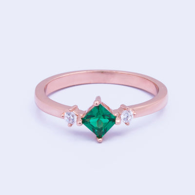Hailey Emerald Ring #7