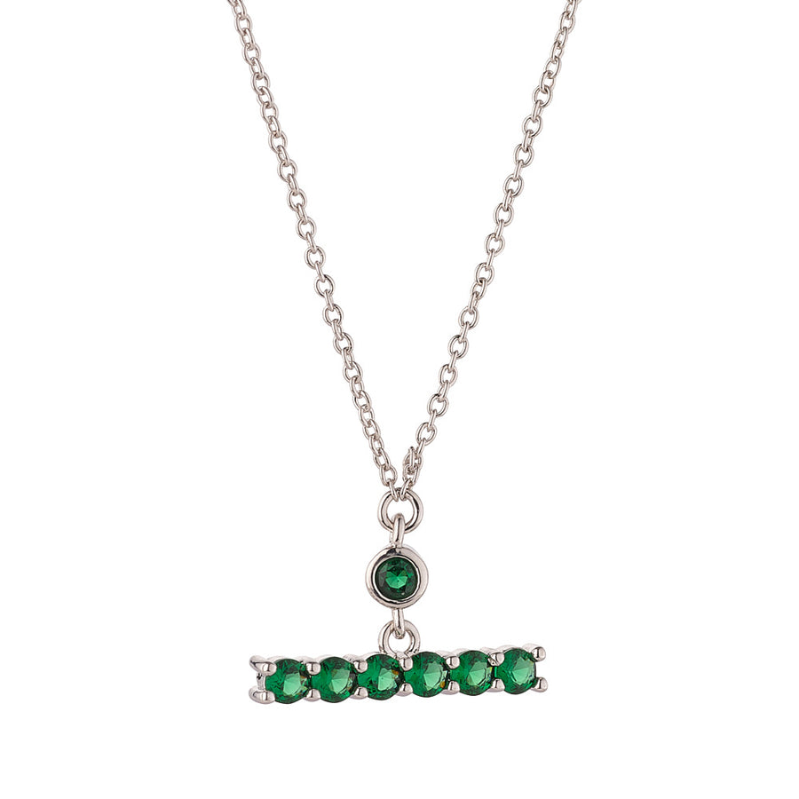 Emerald Rhodium T-Bar