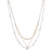 Triple Layer Freshwater Pearl Necklace