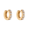 Lily Pearl Earrings Gold